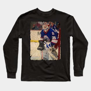 Nikolai Khabibulin - Winnipeg Jets, 1996 Long Sleeve T-Shirt